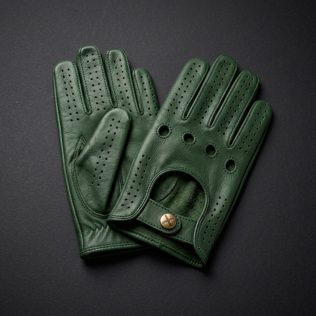 Ascot Forest Green Gloves