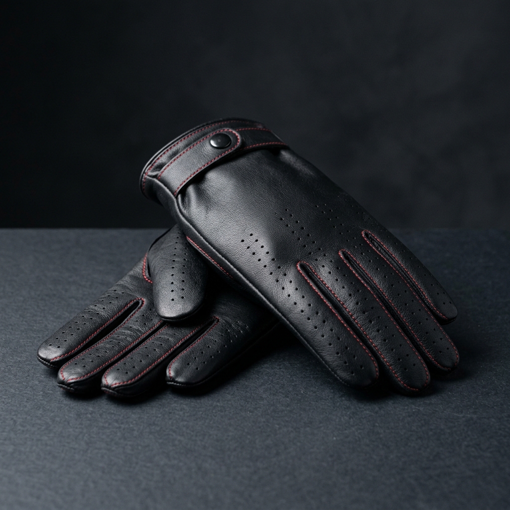 Vanguard Sleek Black Gloves